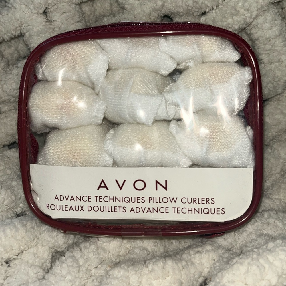 Avon Advance Techniques Pillow Curlers Rollers Avon Soft Curlers-NEVER USED